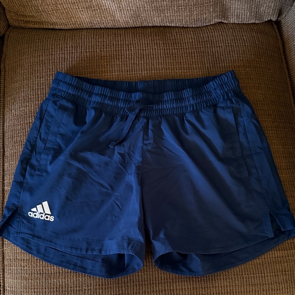 Adidas Women's Dark Blue Athletic Shorts